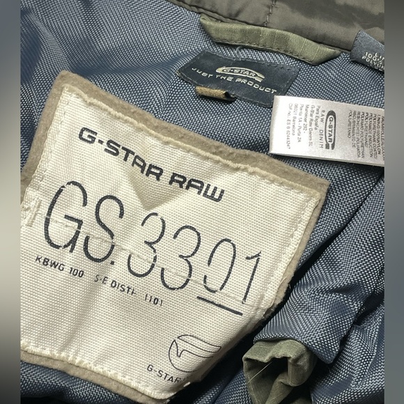 G-Star RAW army green jacket - Picture 3 of 3